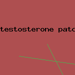 testosterone patch for woman